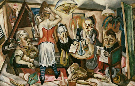 Painting by Max Beckmann titled Family Picture