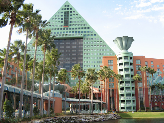 Building by Michael Graves called Dolphin Hotel.