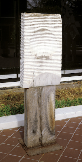 Sculpture by Minoru Niizuma titled "Ancient Song"