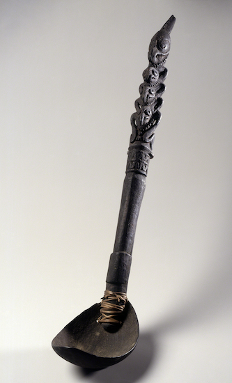 Ladle by anonymous artist in Papua New Guinea
