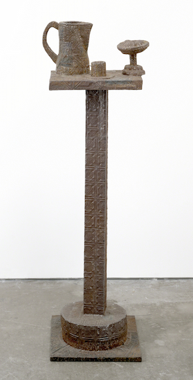 Sculpture by Robert Kobayashi titled "Three Plums"