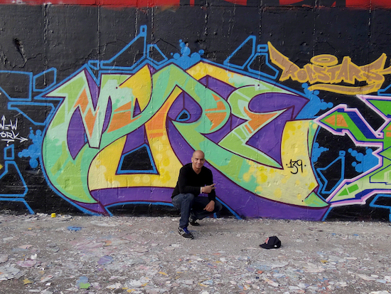 Portrait of street artist Carlos Rodriguez (MARE139)