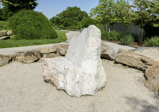 Stone Chair by Scott Burton.
