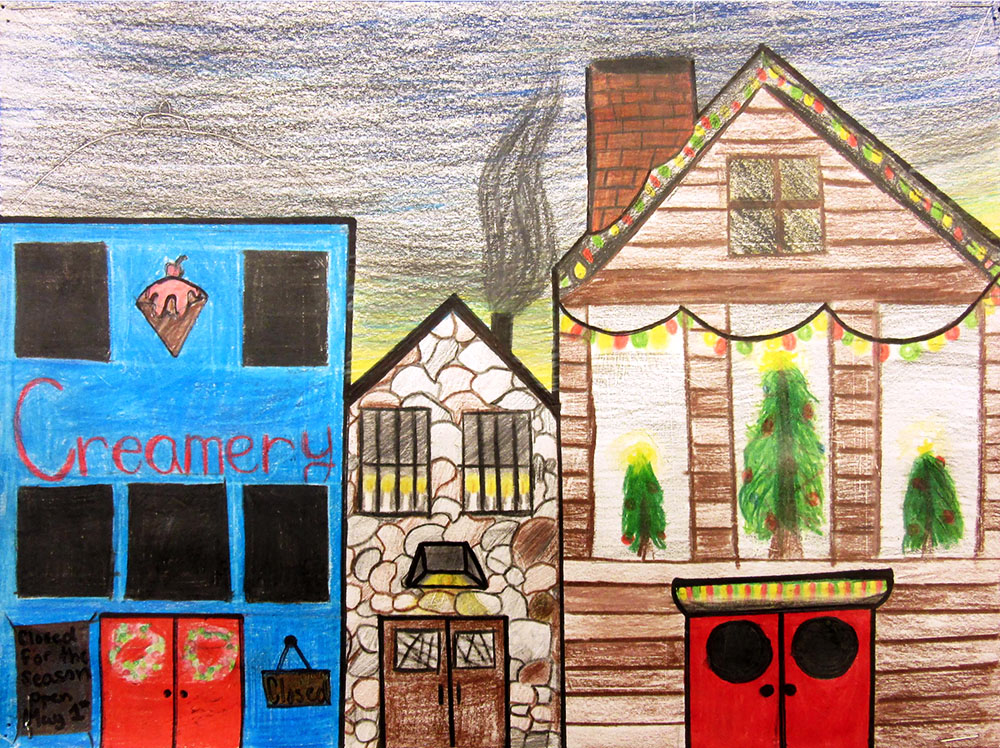 SchoolArts magazine, The Interdisciplinary Connections Issue, November 2023, Middle School Art Lesson, Architectural Drawings