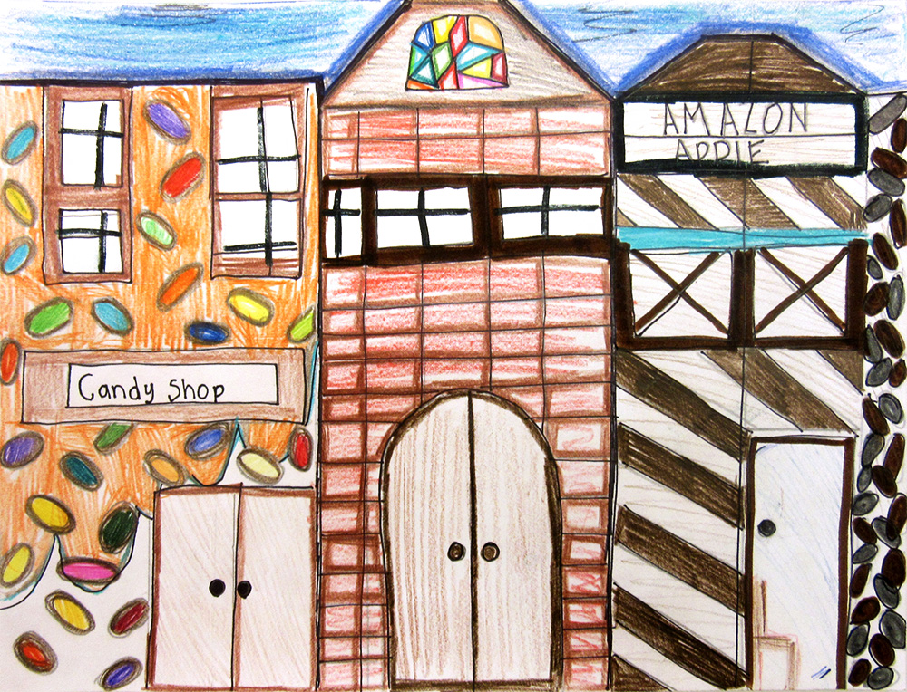 SchoolArts magazine, The Interdisciplinary Connections Issue, November 2023, Middle School Art Lesson, Architectural Drawings
