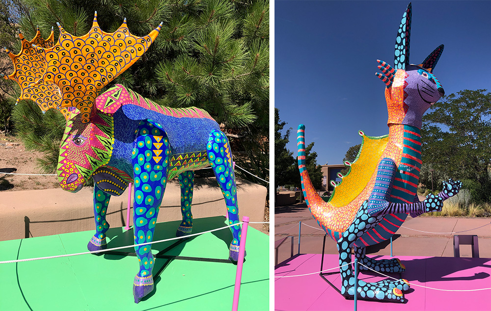 SchoolArts Room, The Milner Plaza Alebrije Exhibit at the Museum of International Folk Art in Santa Fe, New Mexico