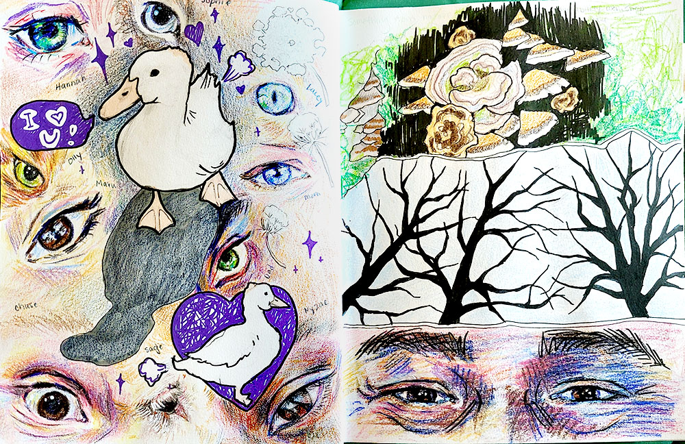 SchoolArts magazine, The Interdisciplinary Connections Issue, November 2023, The Mindful Studio, Mindful Daily Doodle