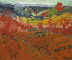 'F' is for Fabulous Fauve Fall by Maurice de Vlaminck (1876-1958 France)