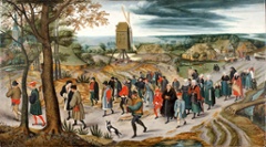 Romance Awareness Month: Art by Pieter Brueghel, the Younger (1564-1637/1638 Flanders)