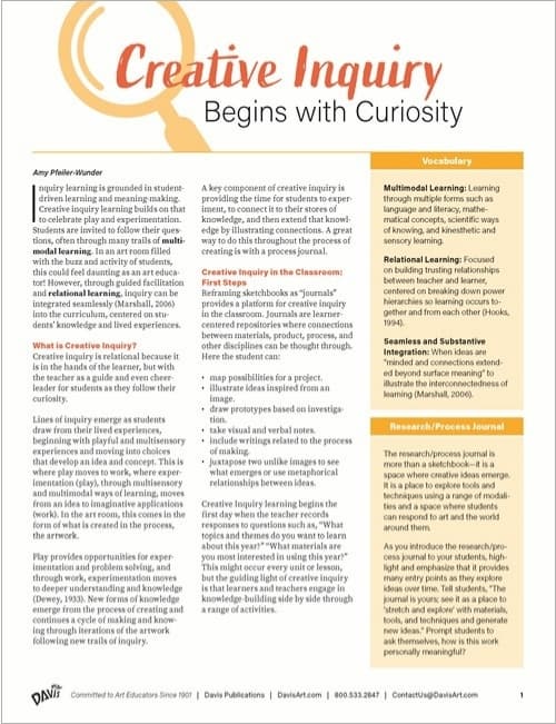 Teaching with Inquiry