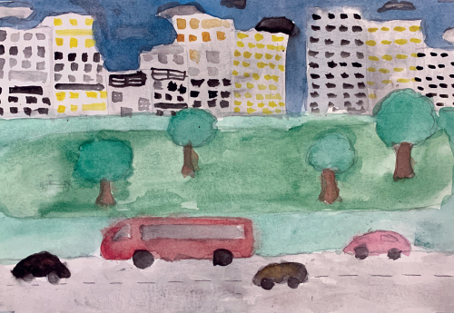 Juxtaposition Watercolors