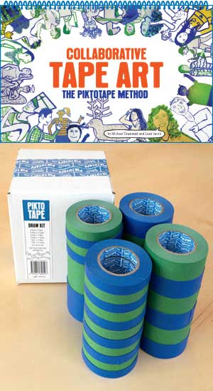 Collaborative Tape Art & DRAW KIT Combo