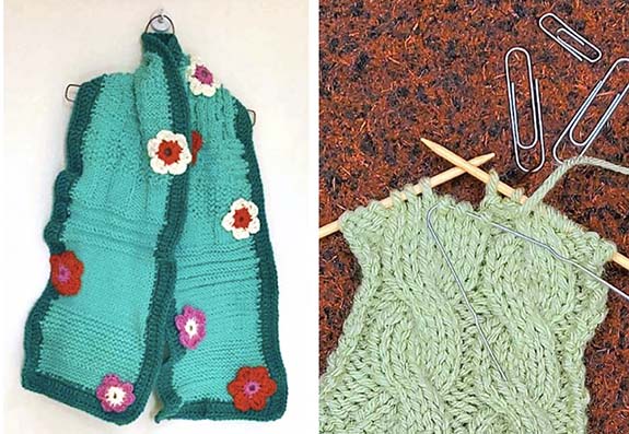 Two Sticks and Some Yarn: Mindful Knitting in the Art Room