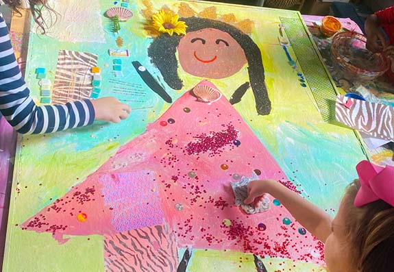 Even Bigger Than Us: Imaginative Portraiture Inspired by Mickalene Thomas