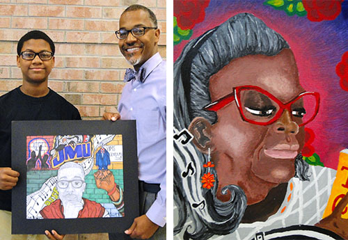 Teacher-Inspired Artworks