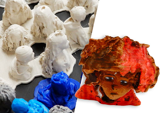 Portraits in Three Dimensions