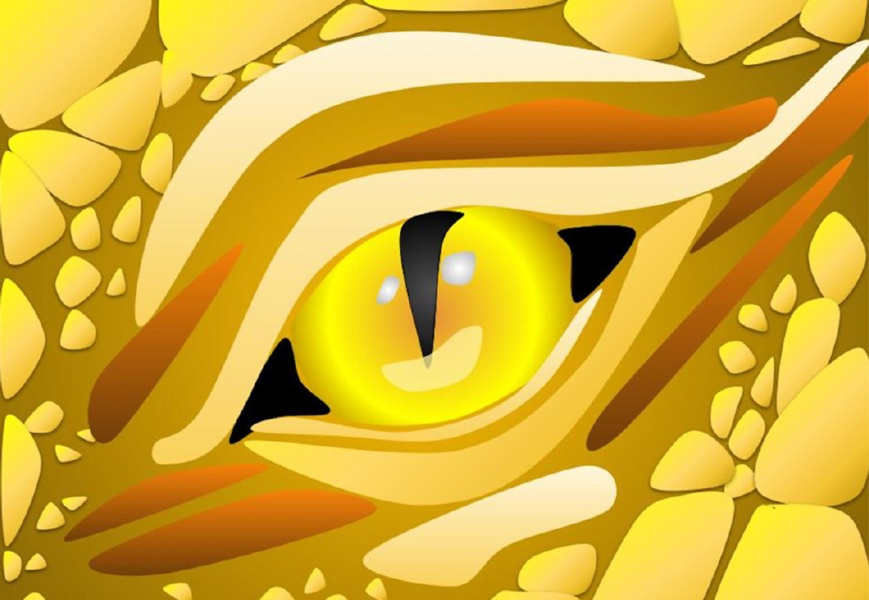 Gradient Dragon Eyes