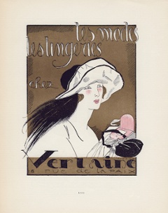 National Fashion Day: Art by Fernand Sim&eacute;on (1884-1928 France)
