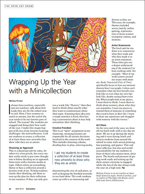 The Open Art Room: Wrapping Up the Year with a Minicollection