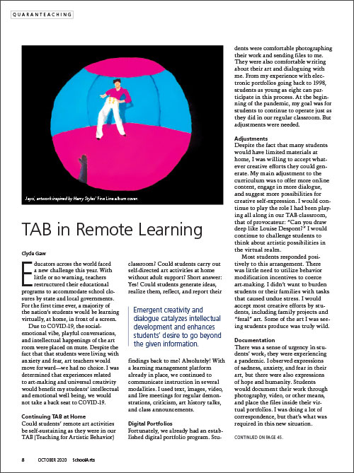 TAB in Remote Learning