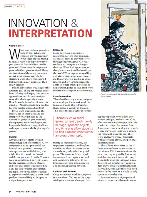 High School: Innovation & Interpretation