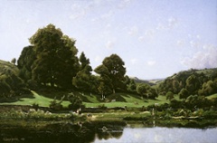 Artist Birthday: Henri-Joseph Harpignies (1819-1916 France)