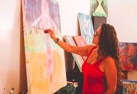 Intuitive Painting: Bridging Spirituality and Creativity