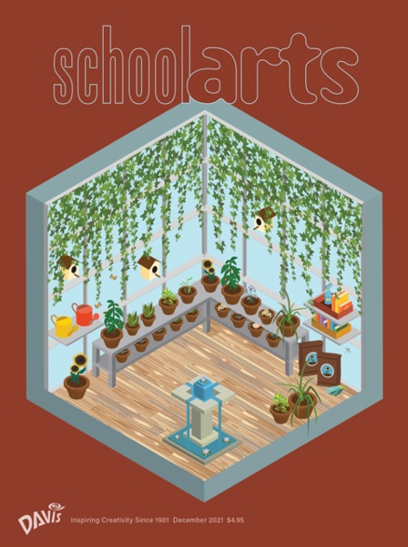 SchoolArts magazine cover