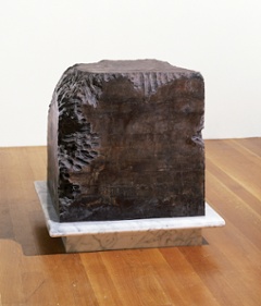 National Chocolate Day: a unique artwork by Janine Antoni (born 1964 US/Bahamas)
