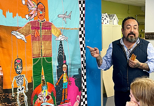 An Artist-in-Residence: Carlos Bautista Biernnay