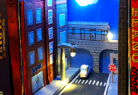 When Bookshelves Come Alive