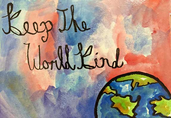 Postcards for Positivity: Sharing Meaningful Messages