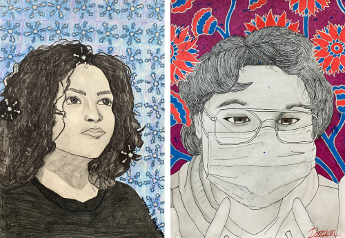 Kehinde Wiley Inspired Portraits