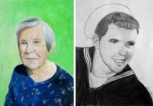 Honoring Veterans through Portraits
