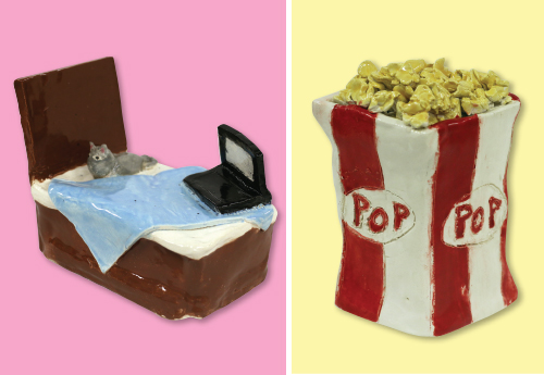 Pop Art Ceramic Sculptures