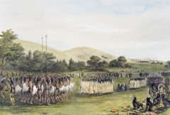 National Sports Day: art by George Catlin (1796-1872 US)