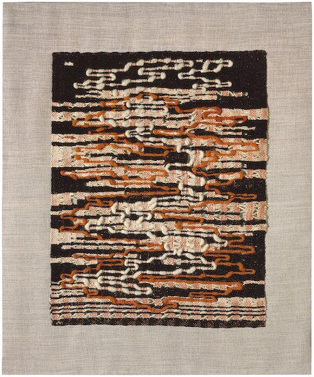 Fiber Art by Anni Albers titled Under Way (1963).