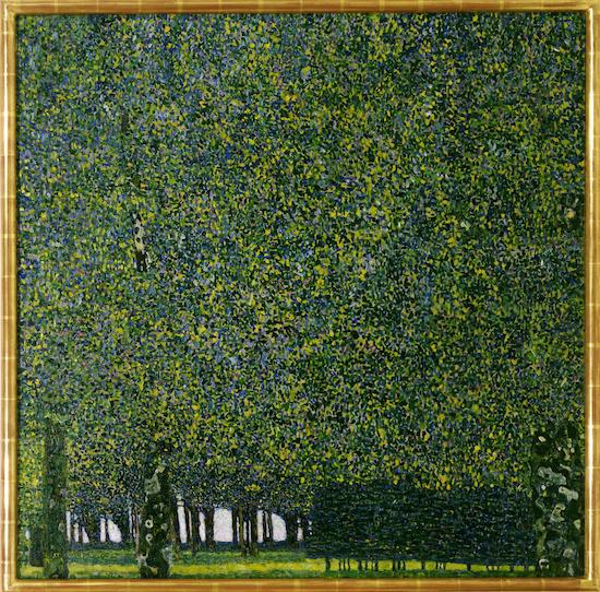 Painting by Gustav Klimt entitled The Park (1909).