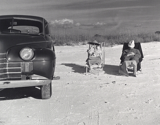 Photograph by Marion Post Wolcott titled Winter Tourists (1939).